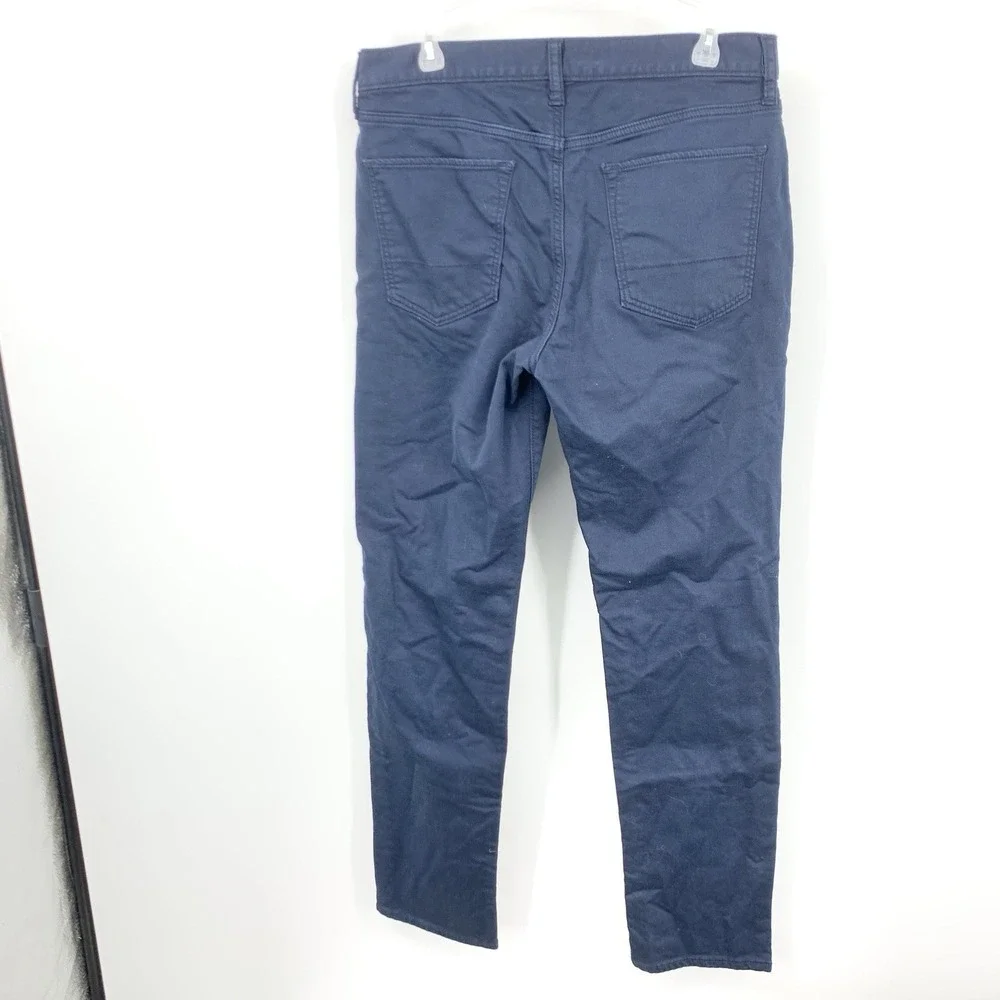 Banana Republic Men Size 32 x 32 Pants Blue Slim Straight Traveler Stretch Jeans
